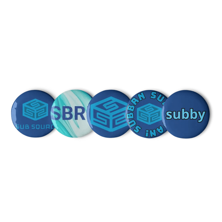 Sub Squad Official Pin Buttons Set product image (3)