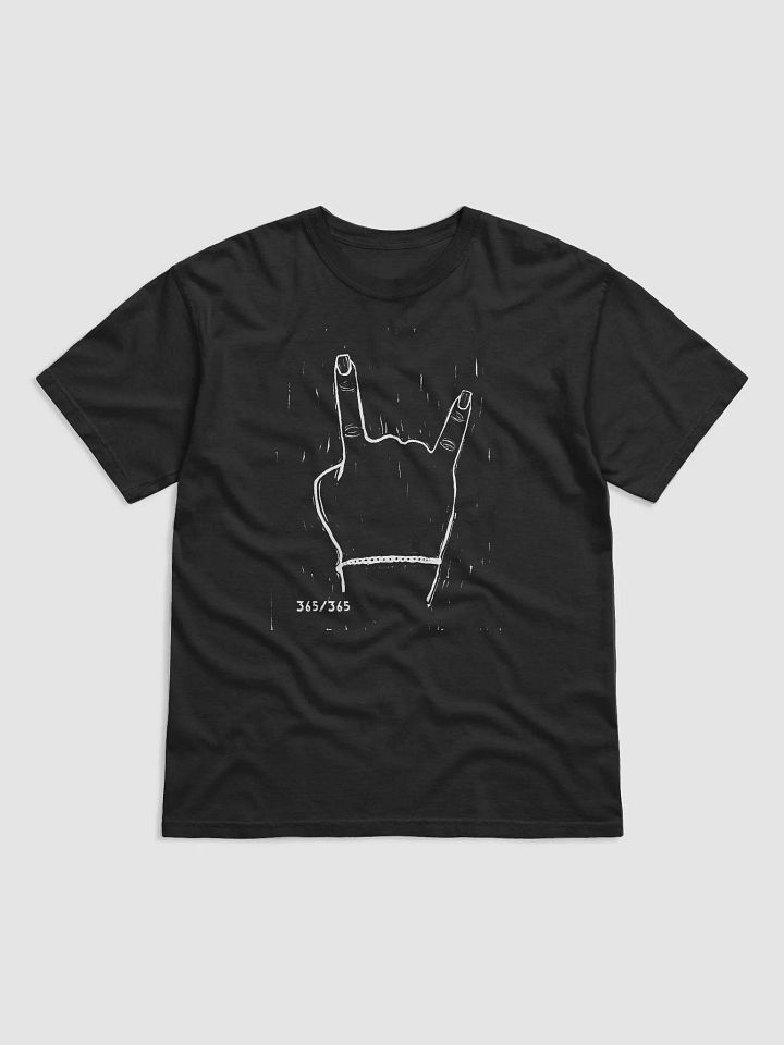 Linocut Rock On Short Sleeve Shirt product image (1)
