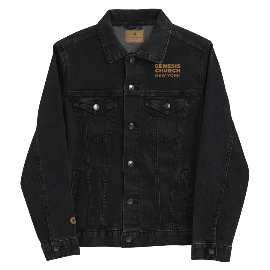 Genesis Embroidered Denim Jacket product image (6)