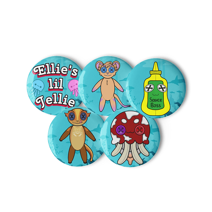 Jellie & Friends matching Pin Collection Part 2 product image (2)