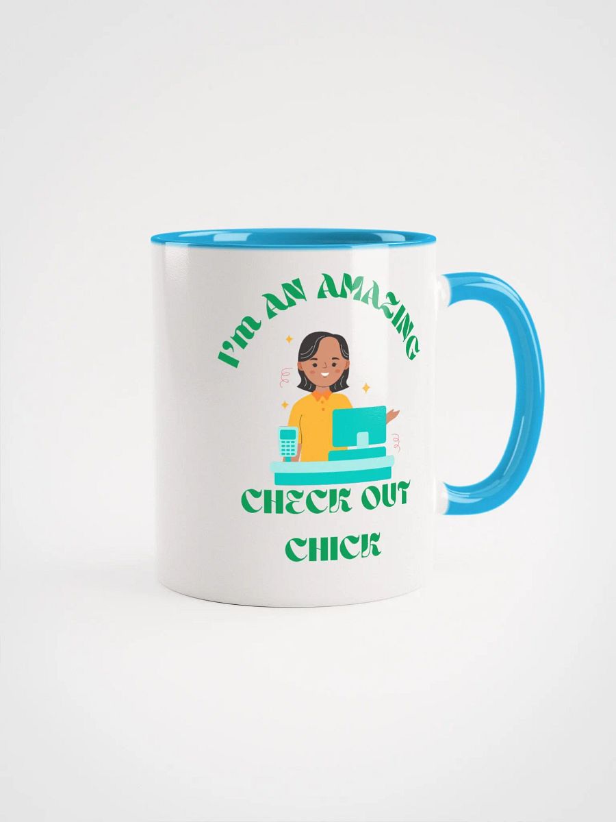 CHECK OUT CHICK Supermarket fun Ceramic Mug product image (1)