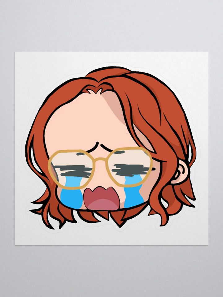 CRYING emoji sticker product image (2)