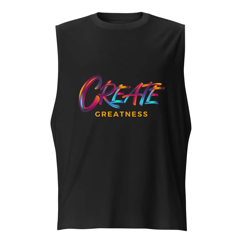 Create Greatness Muscle Tank product image (1)
