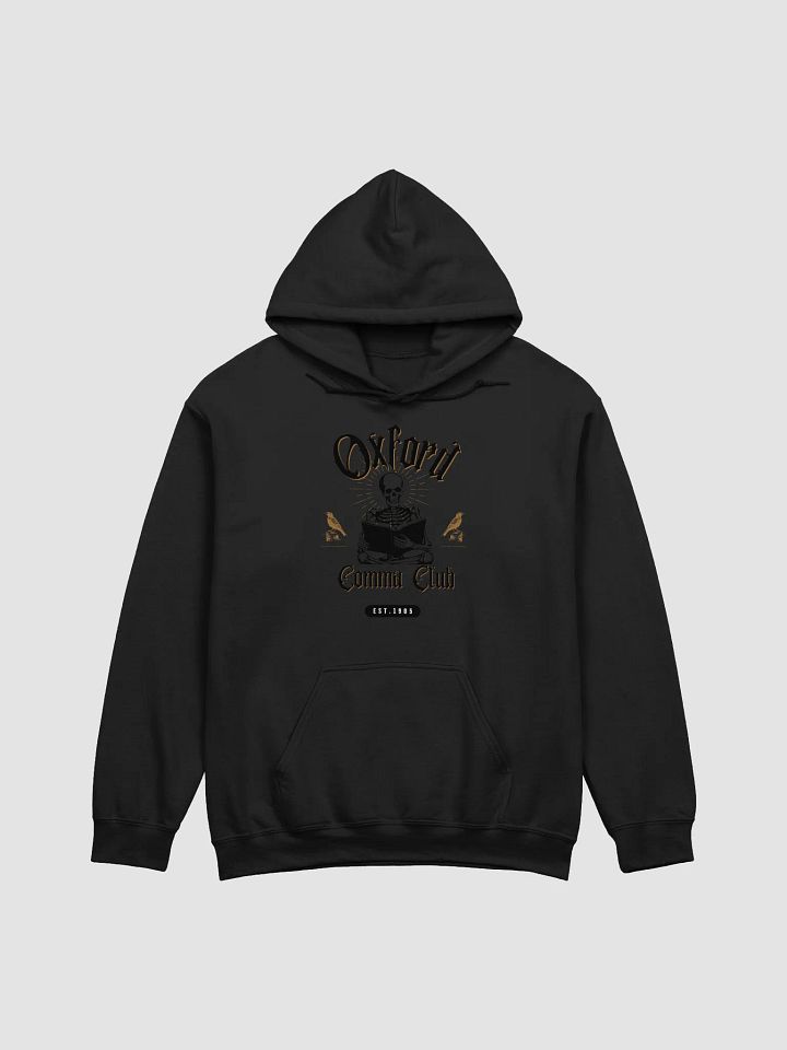 🖋️ Forks & Fandoms Oxford Comma Club Hoodie product image (4)