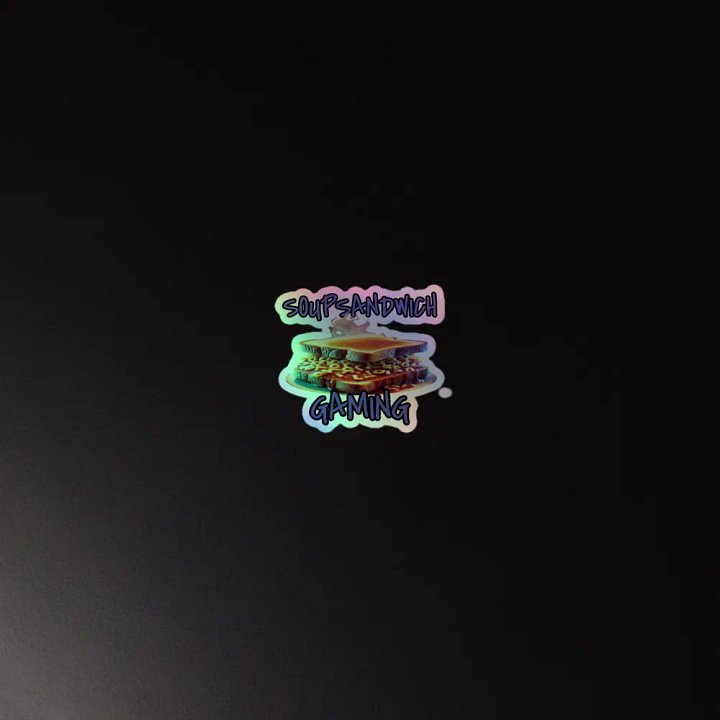 SoupSandwich Holographic Sticker product image (2)