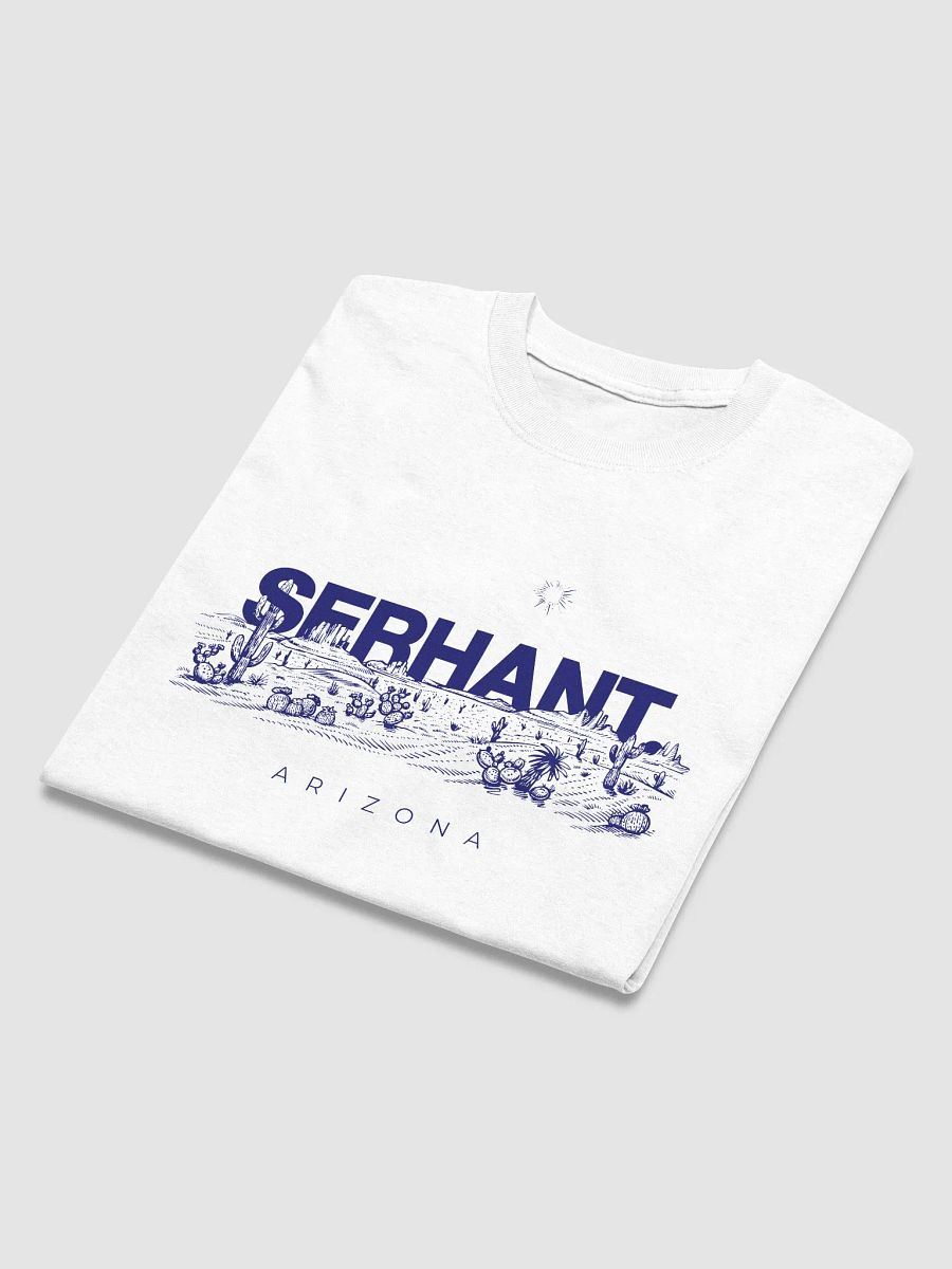 SERHANT. Arizona Desert Horizon White T-Shirt product image (4)