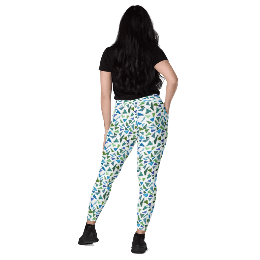 Leggings w/Pockets - Sea Glass product image (12)