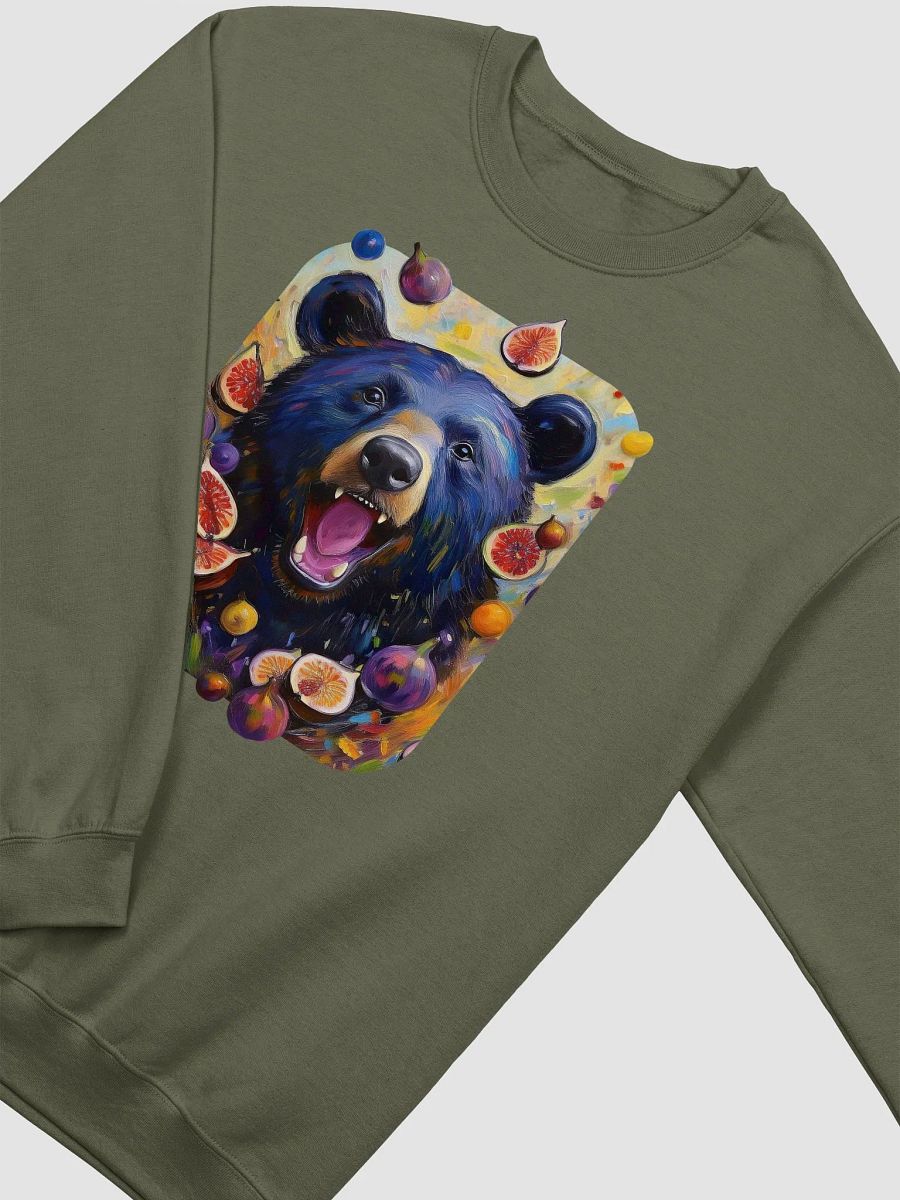 Fig Bear Crewneck Sweatshirt product image (5)