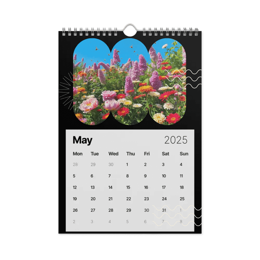 SEASONAL NATURE WALL CALENDAR 2025 product image (10)