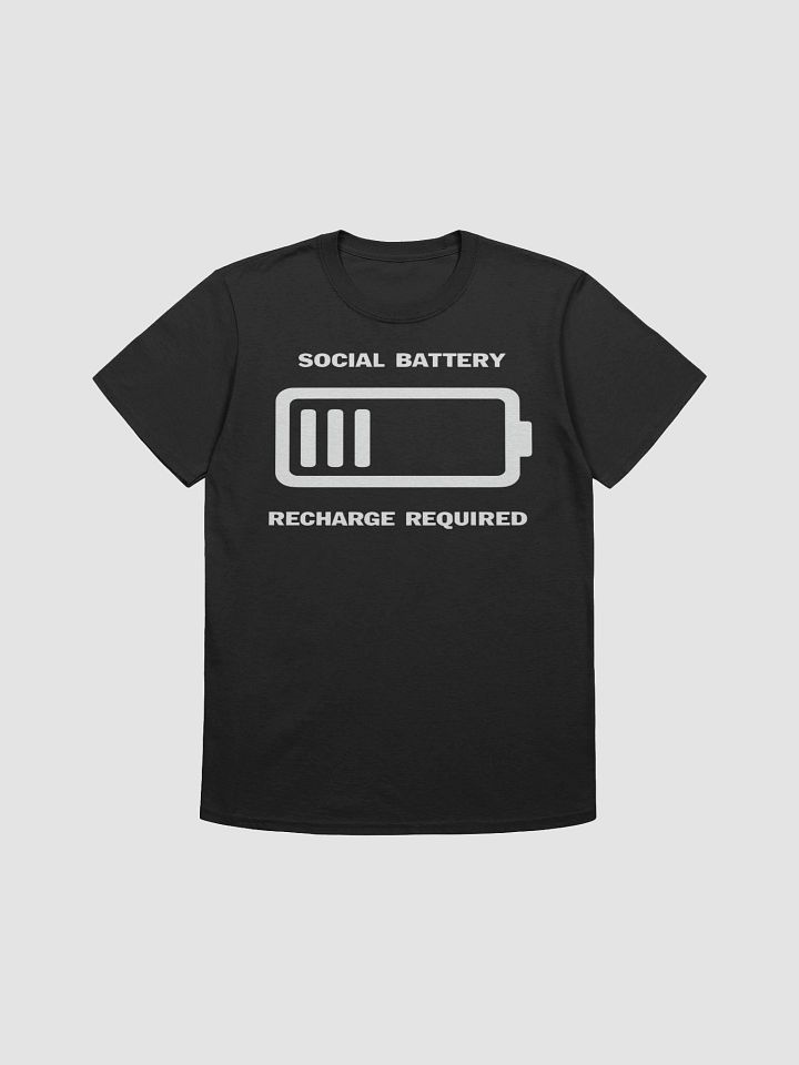 Social Battery Recharge T-Shirt product image (1)