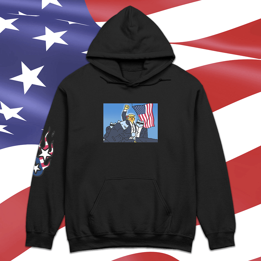 PRESIDENT TRUMP HOODIE🇺🇸 product image (1)