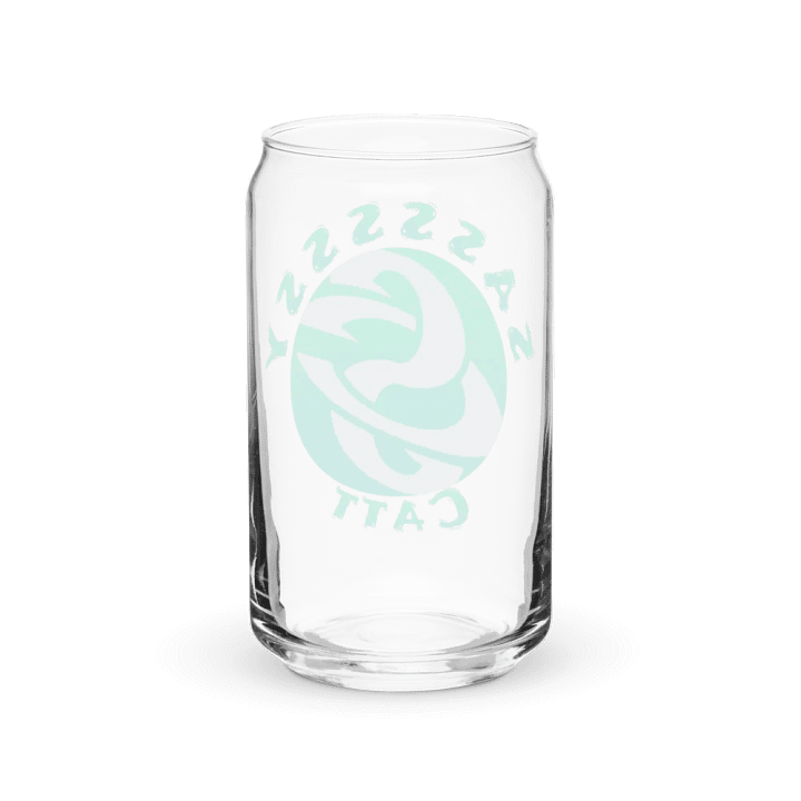 SasssssyCatt's Logo in Green 2025 on Can Shaped Glass product image (6)