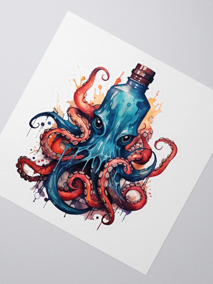 Octo-Bottle Sticker product image (3)