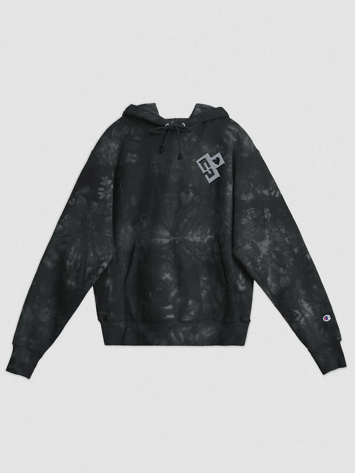 OptimusProcrastinus HeartChip Tie-dye Hoodie product image (1)
