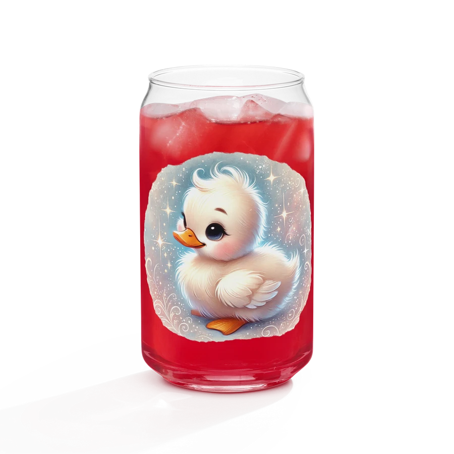 Baby Duckling Glass with Optional Bamboo Lid and Straw product image (33)