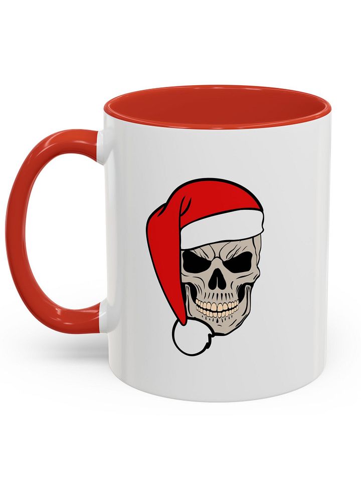 Skull And Santa Hat PNG Digital Product product image (2)