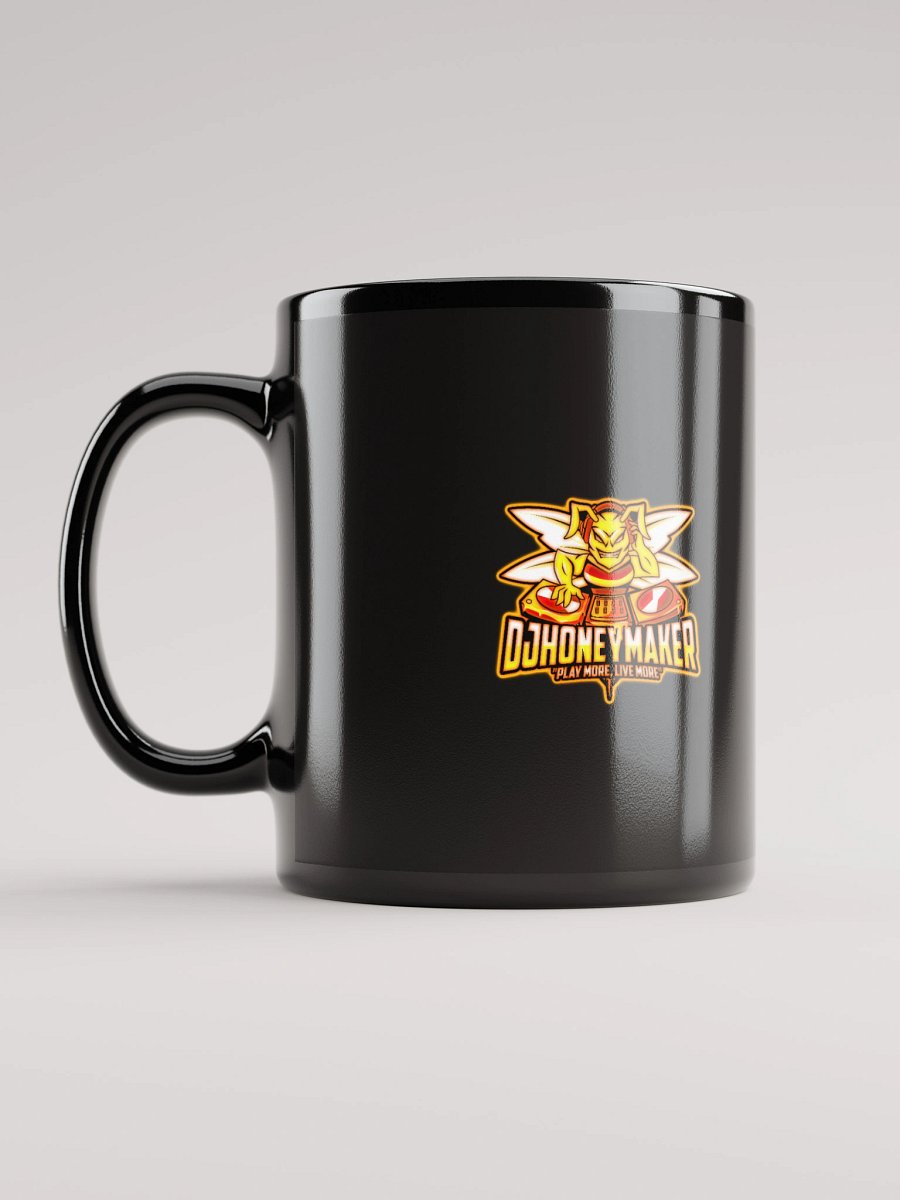 Heat Logo Black Glossy Mug product image (12)