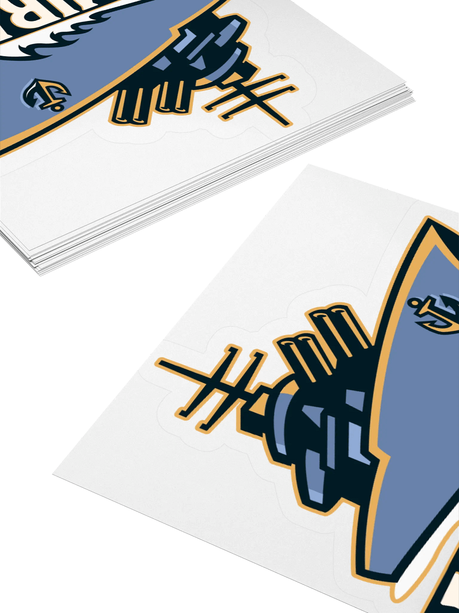 Admirals Kiss Cut Stickers product image (12)