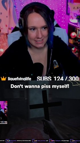 This is why we don’t do spooky games this year #ScuffedKath #TwitchFails #FunnyMoments #Relatable #GamingHumor #PostpartumLif...