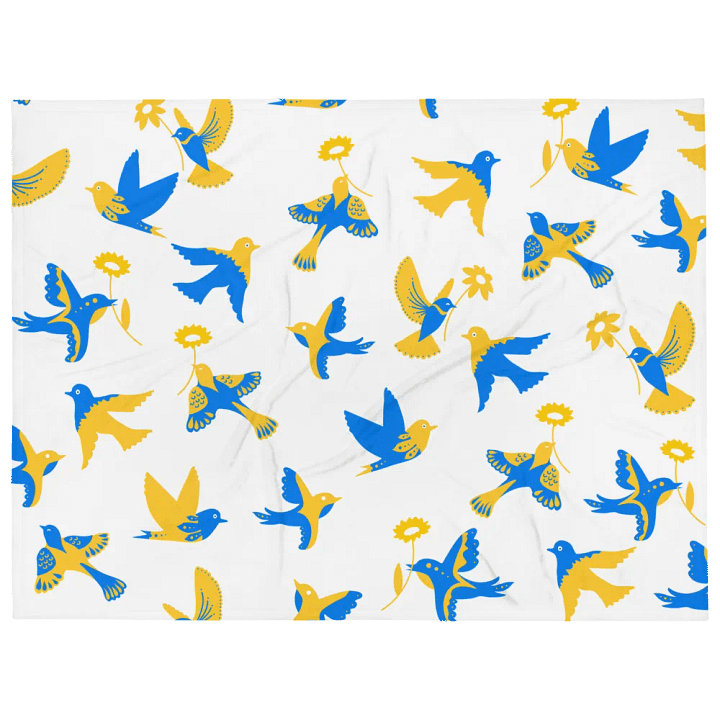 Chirpy Delight Throw Blanket product image (1)