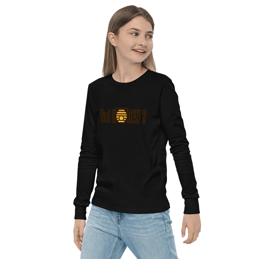 Got Honey Youth Long Sleeve T-Shirt product image (11)