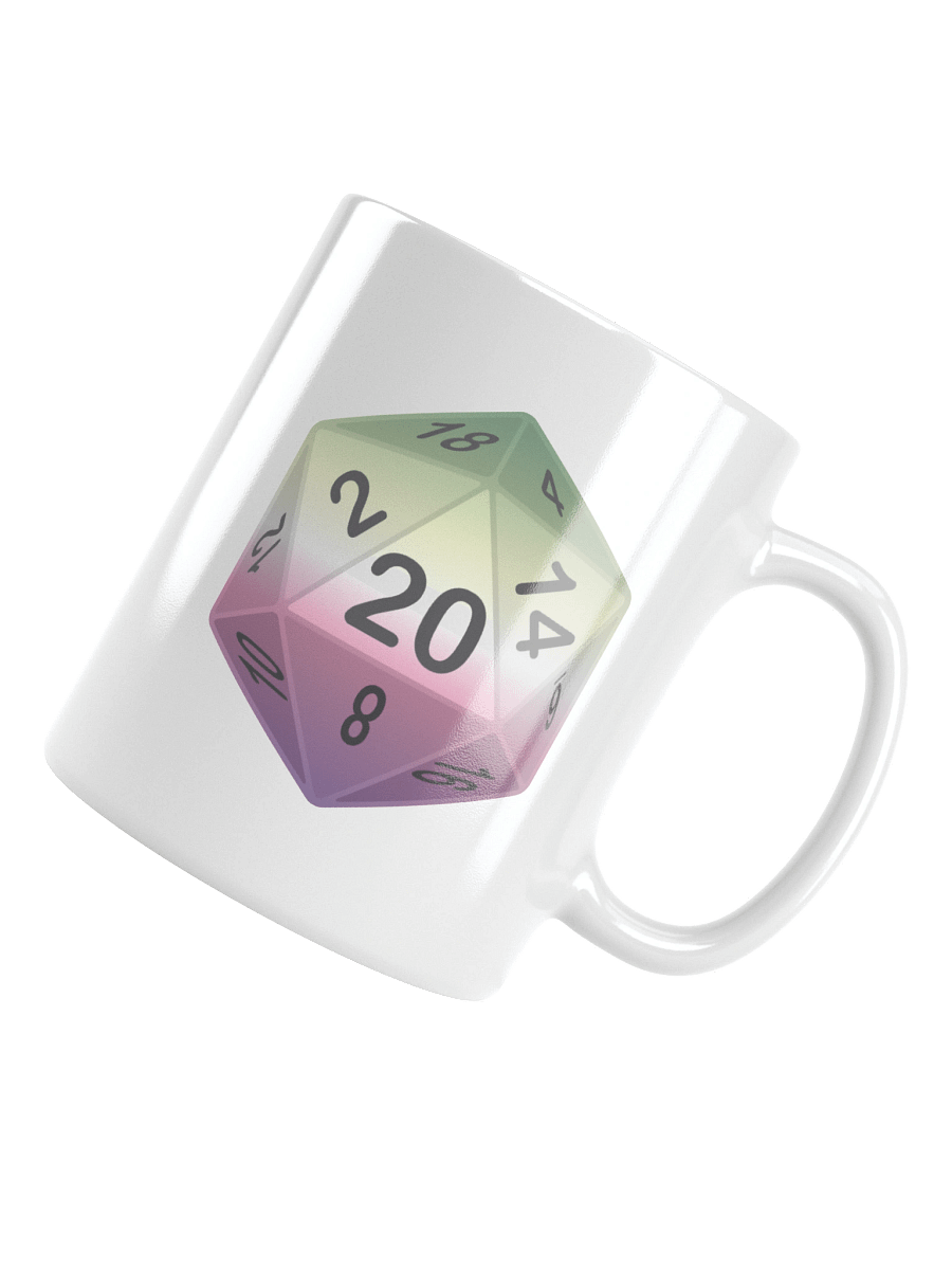 Genderfae Pride D20 Mug product image (10)