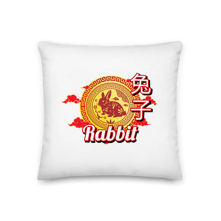 Rabbit - Chinese Zodiac Pillow product image (1)