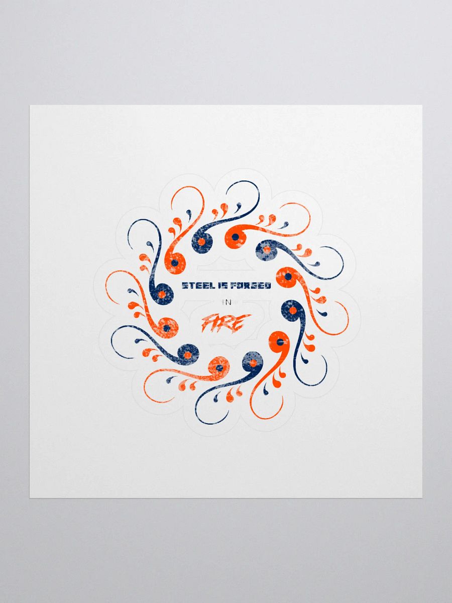 Forged In Fire Mystic Mosaic Kiss Cut Stickers product image (1)