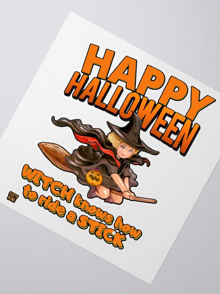 WITCH KNOWS HOW TO RIDE A STICK product image (4)