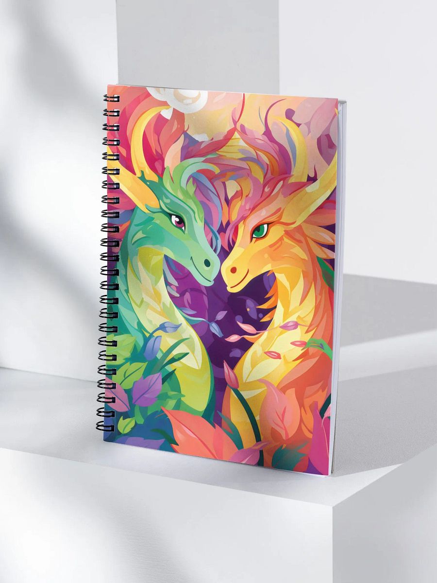 Dragon Love Spiral Notebook product image (4)