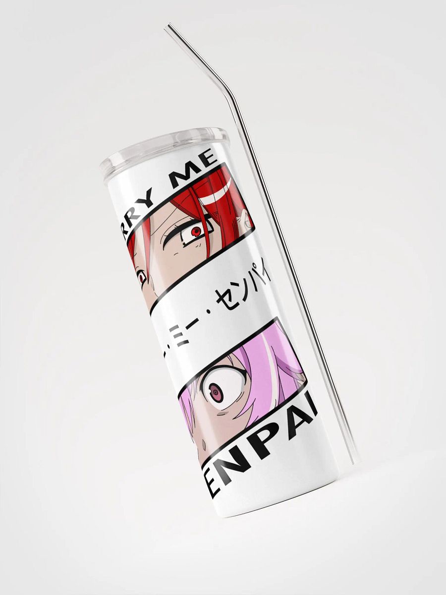 Carry Me Senpai 20oz Stainless Steel Tumbler W/ Straw product image (3)