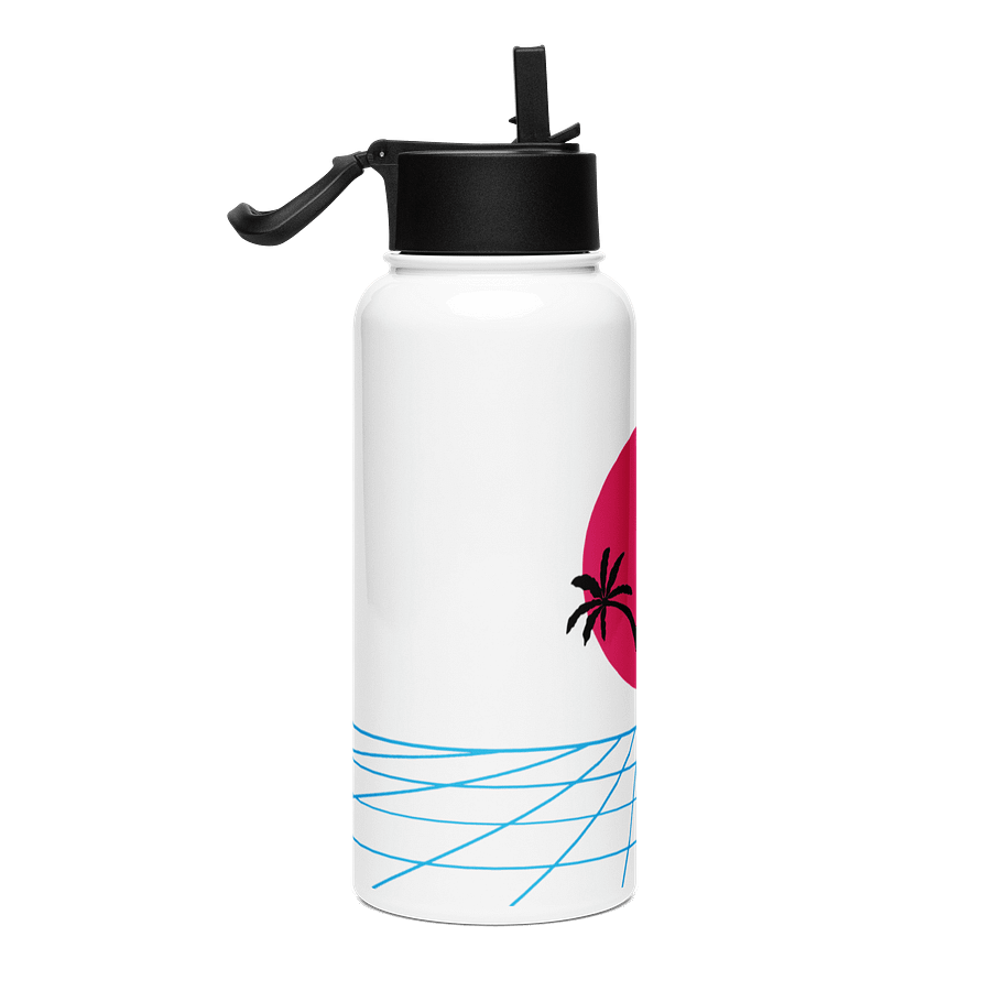 Synthwave Sunset Stainless Steel Water Bottle product image (4)