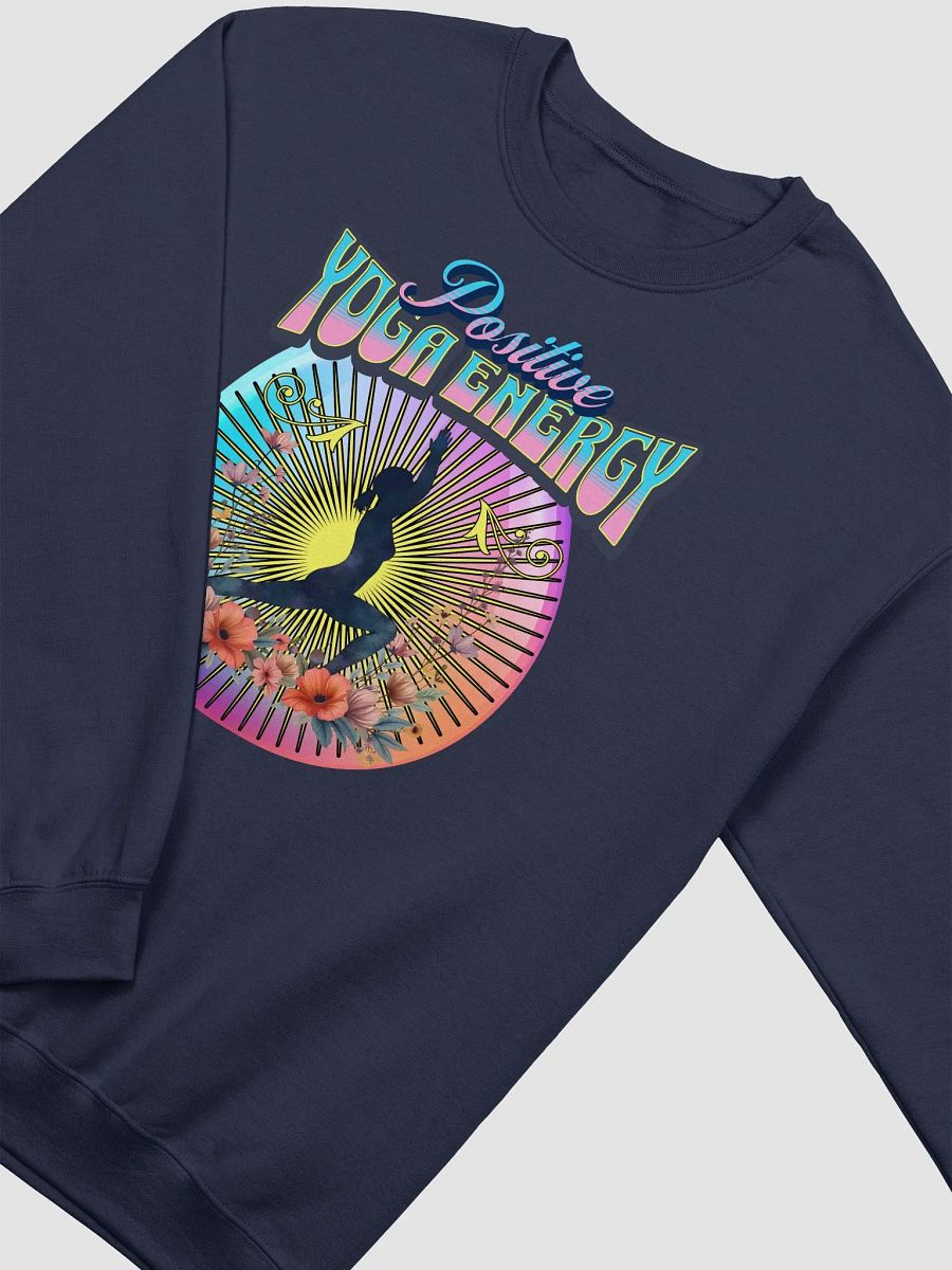 Positive Yoga Energy Relaxed Comfort Crewneck Sweatshirt product image (14)