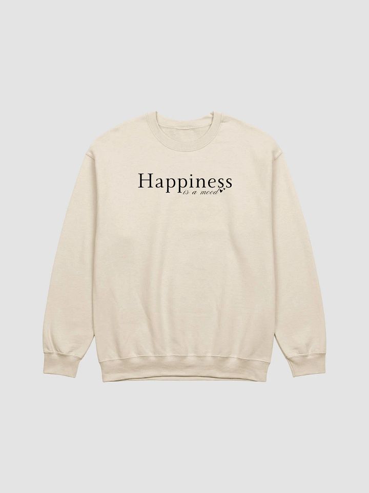 Happiness is a Mood Gildan Classic Crewneck Sweatshirt product image (2)