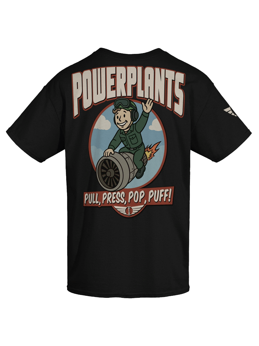 "POWERPLANTS: Puff!" Work Shirt product image (3)