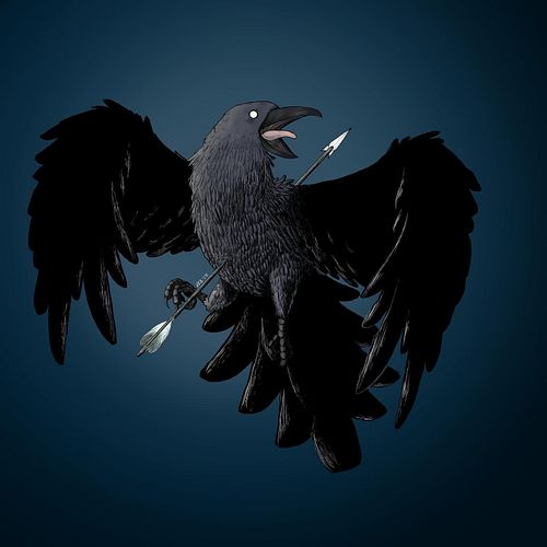 The Ravens will remember and they will have their revenge. 

#digitalart #digitalartist #raven #birdart