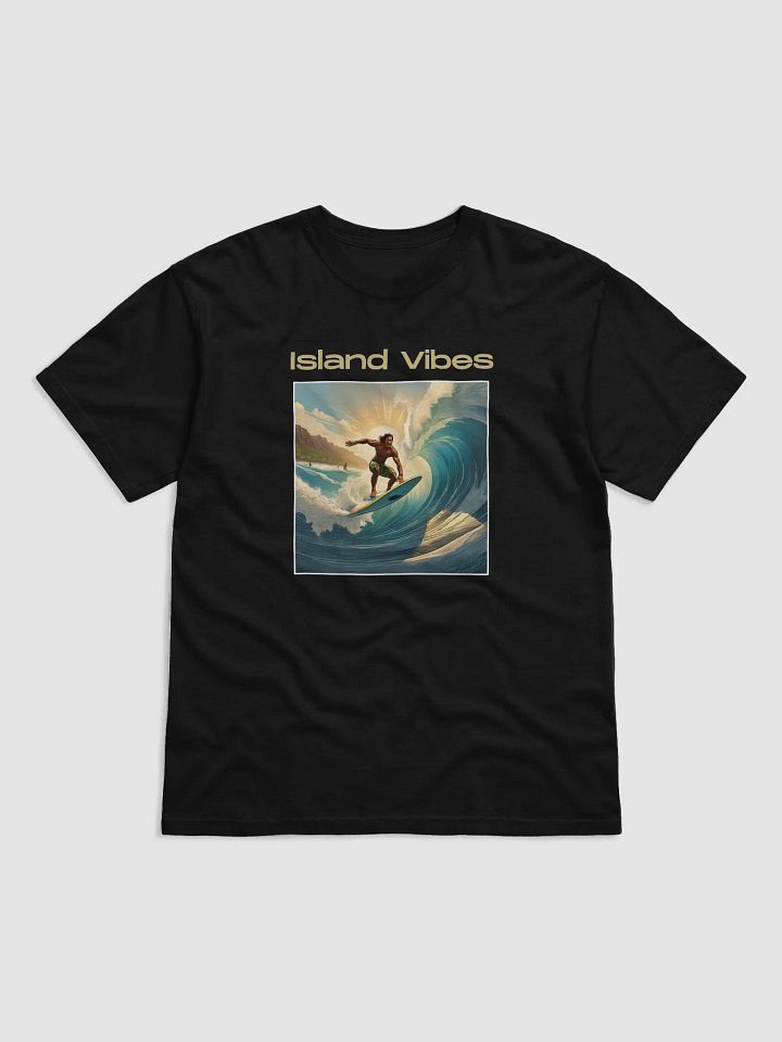 "Island Vibes" Tropical Wave Rider T-Shirt product image (1)