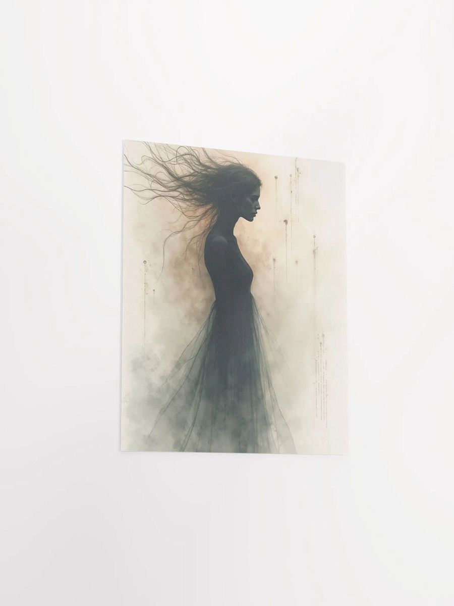 Watercolor Silhouette Matte Poster product image (19)