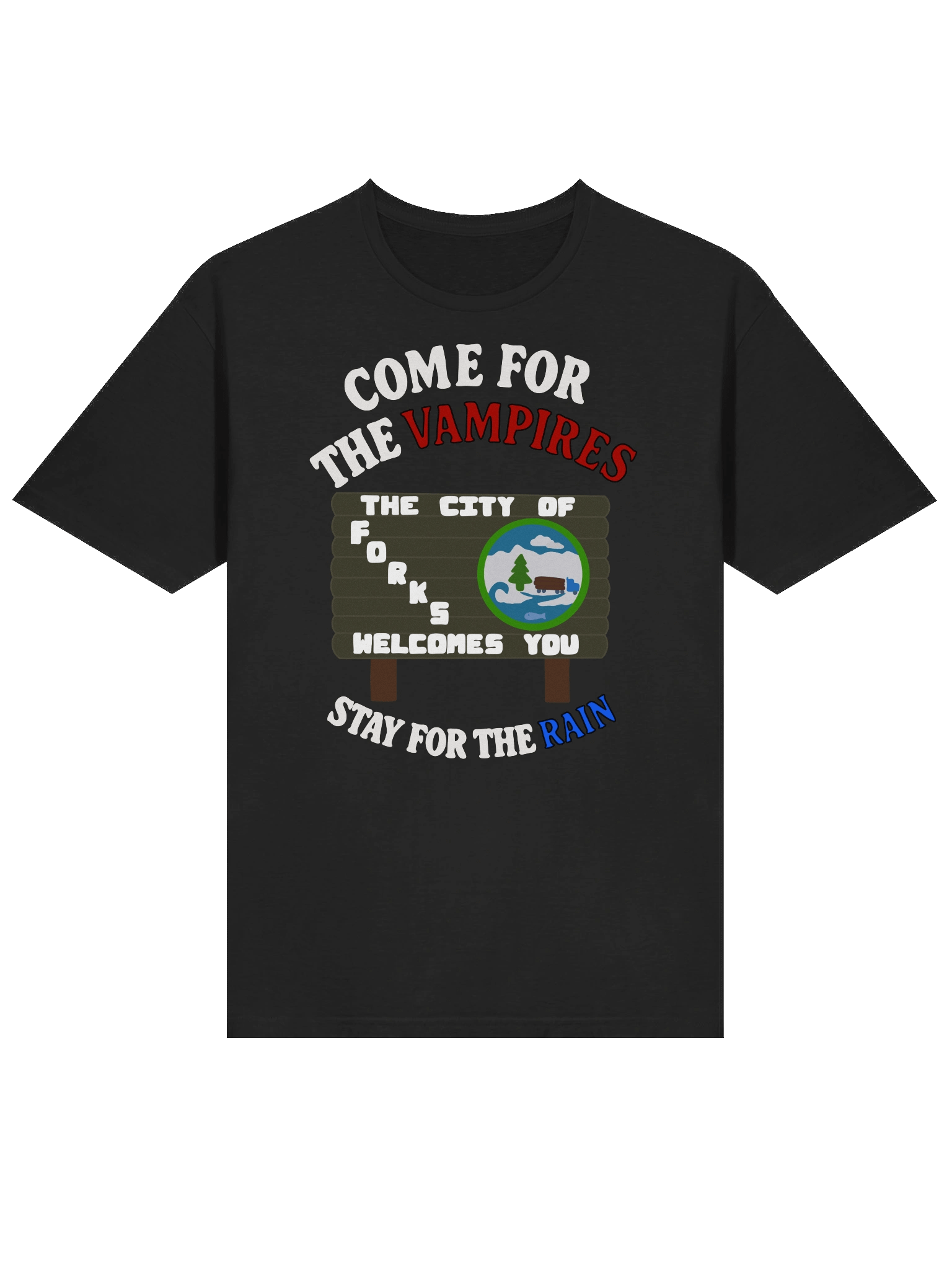 Welcome to Forks Unisex T-Shirt product image (9)