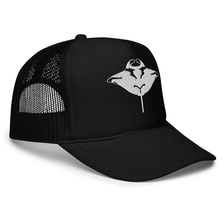 Manta Trucker Cap - White Logo product image (3)