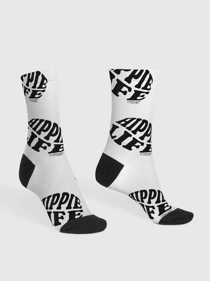 "HIPPIELIFE" Crew Socks product image (1)