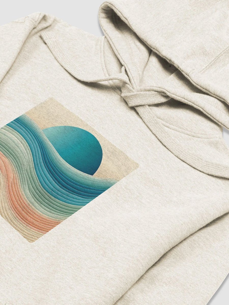 Celestial Waves Unisex Hoodie | AI Design abstract fluid product image (3)