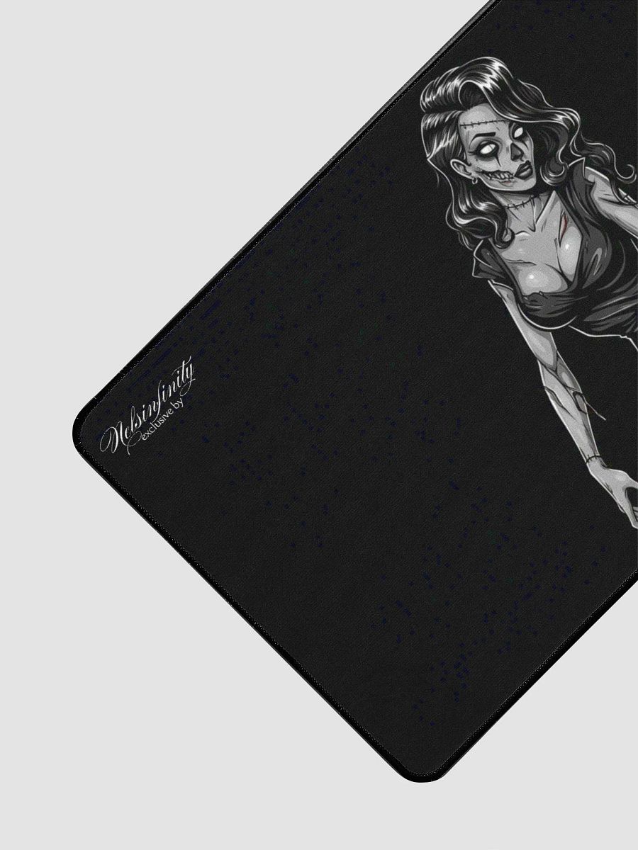 Zombie Pinup 09 Exclusive Black/White Edition Desk Mat product image (3)
