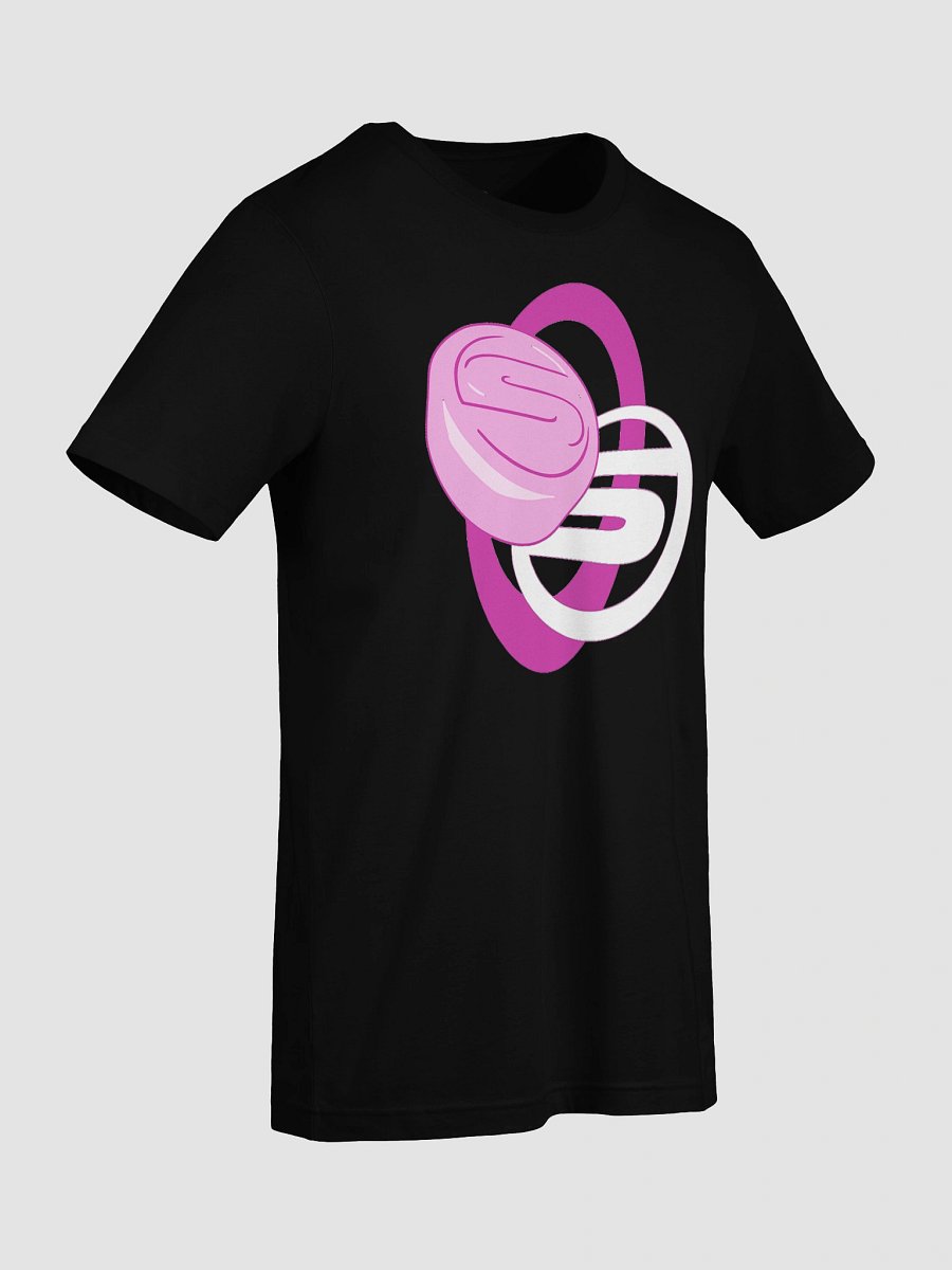 Stimulant Records Bella x Canvas Supersoft T-Shirt Hot Pink Logo product image (9)