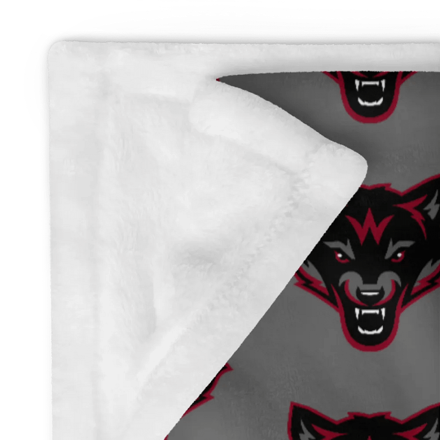 Vintage Captain Wolfpak Logo Throw Blanket product image (24)