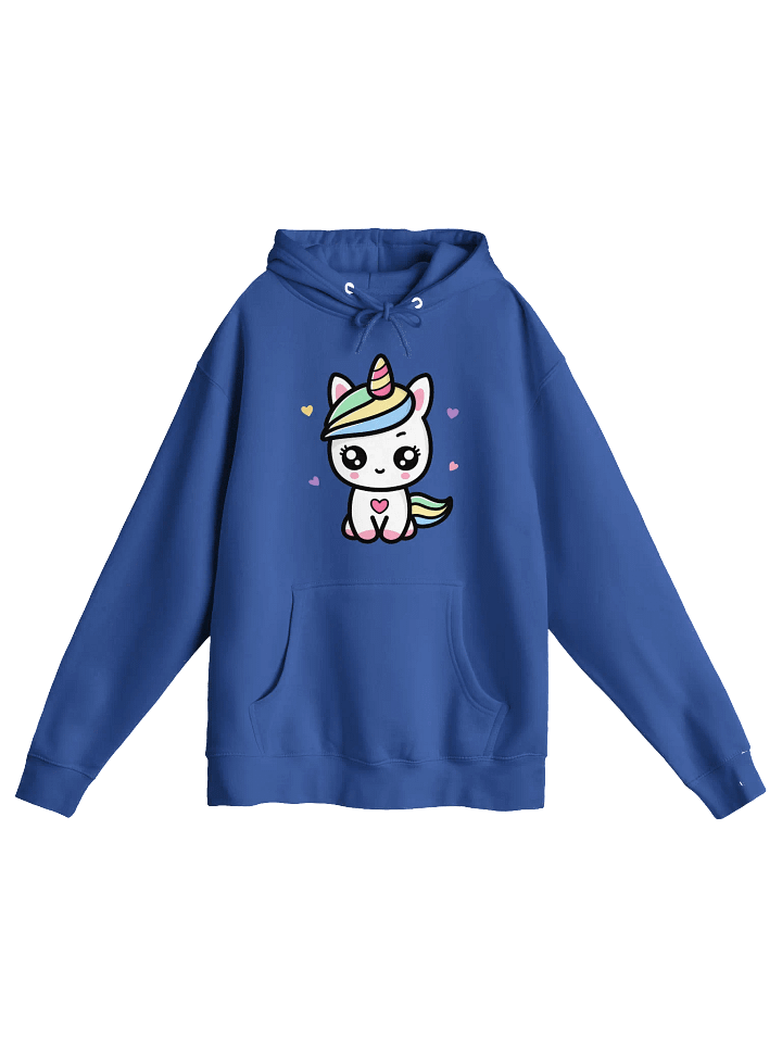 Rainbow Unicorn Heart Hoodie product image (2)