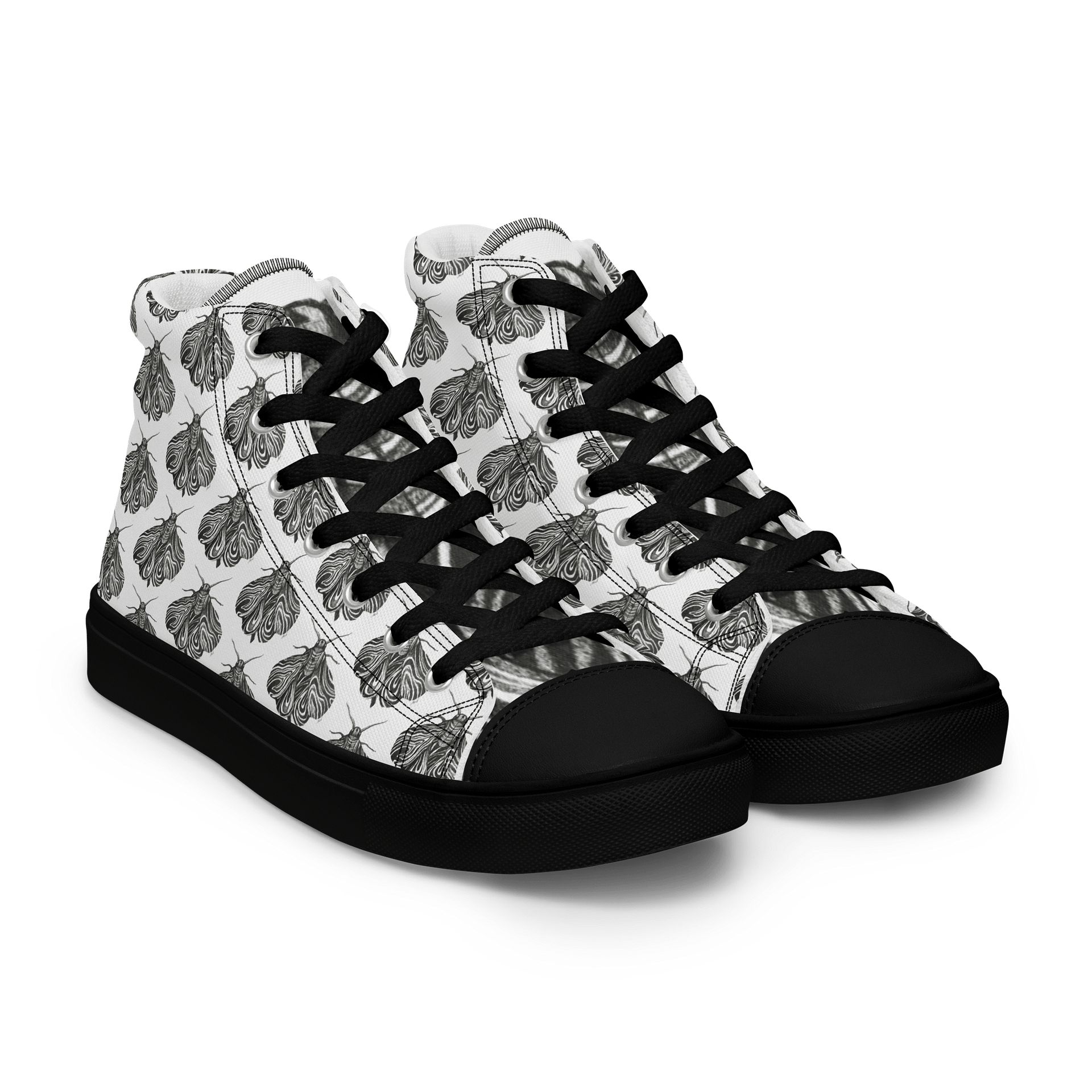 Moth - Women's High Top Canvas Shoes product image (11)