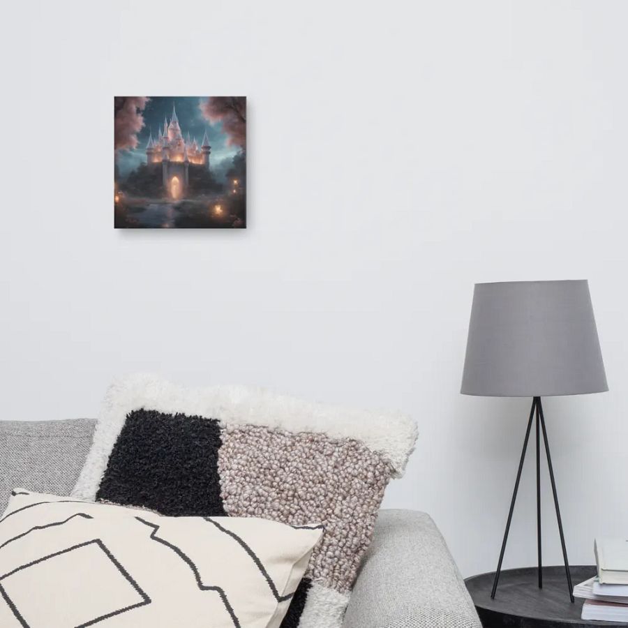 Ethereal Fairy Castle Wall Art product image (10)