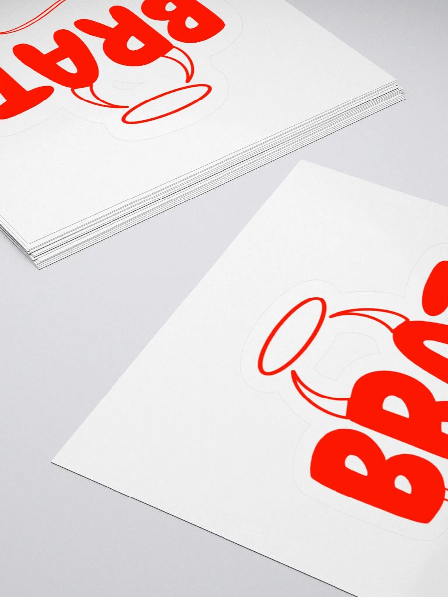 Devilish BRAT Kiss Cut Stickers product image (15)