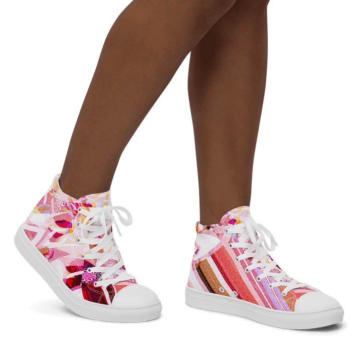 Glitchy Floral Stripes product image (1)